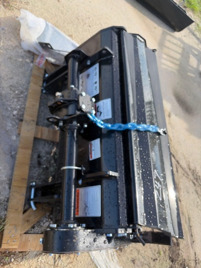 NEW AGT KK5 ROTARY TILLER SKID STEER ATTACHMENT