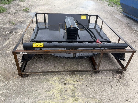 NEW MOWER KING SSRC 77IN. BRUSH CUTTER SKID STEER ATTACHMENT
