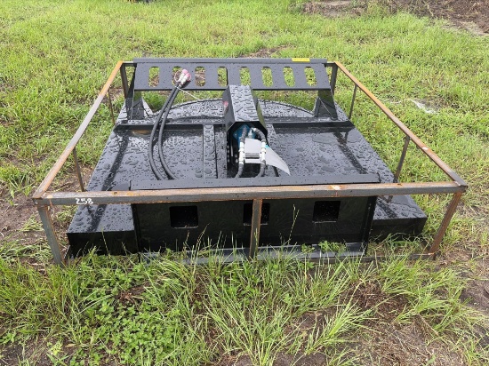 NEW MOWER KING SSRC 77IN. BRUSH CUTTER SKID STEER ATTACHMENT