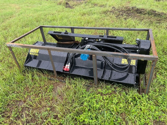 NEW MOWER KING SSEFGC175 77IN. MOWER SKID STEER ATTACHMENT