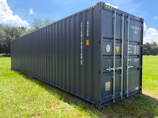 NEW CTN 40FT. MULTI-USE CONTAINER 4-side door.