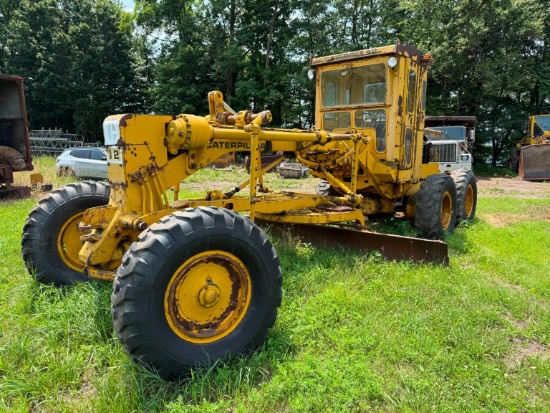 CAT 12F MOTOR GRADER SN:13K5287 powered by Cat 3206 diesel engine, equipped with EROPS, 12ft.
