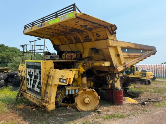 KOMATSU 330M STRAIGHT FRAME HAUL TRUCK SN:CF24572BFP41-CV powered by Komatsu diesel engine. Parts.
