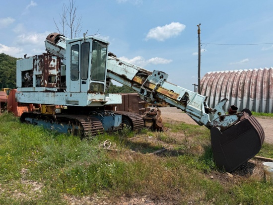 GRADALL G-1000 HYDRAULIC EXCAVATOR SN:NP301906 powered by (2) Detroit diesel engine, equipped with