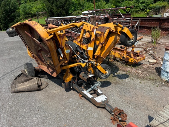 WOODS 7144RD BAT WING MOWER TRACTOR ATTACHMENT SN:745058