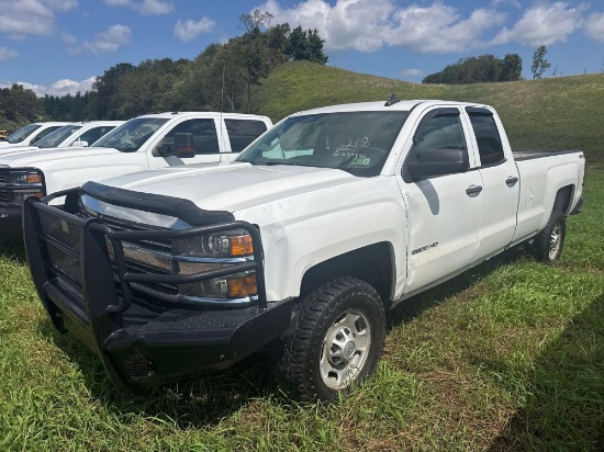 2016 CHEVY 2500HD PICKUP TRUCK VN:1GC2KUEG5GZ380586 4x4, powered by gas engine, equipped with