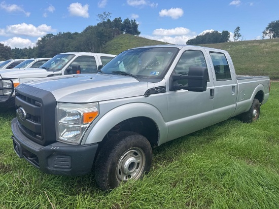 2012 FORD F250 PICKUP TRUCK VN:1FT7W2B61CEA95752 4x4, powered by gas engine, equipped with automatic