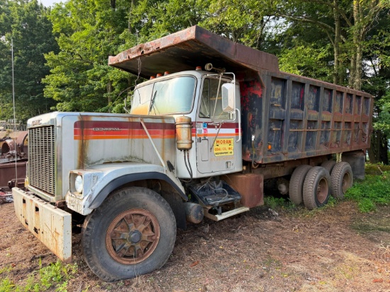 GMC DUMP TRUCK VN:1GDT9F4K6FV611465 powered by Detroit 8V-92TA diesel engine, equipped with manual