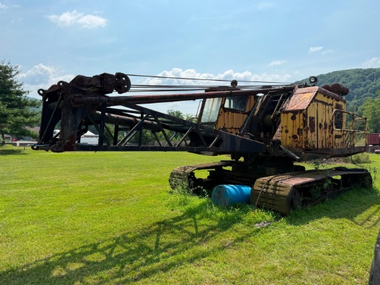NORTHWEST SERIES 50 CRAWLER CRANE SN:36979 powered by diesel engine, equipped with ECAB, 60 ton lift