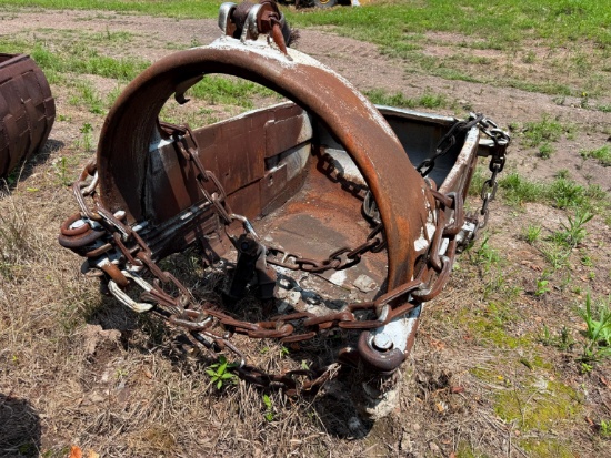 HENDRIX 1 1/4 CUBIC YARD HS DRAG LINE BUCKET CRANE ACCESSORY SN:46005