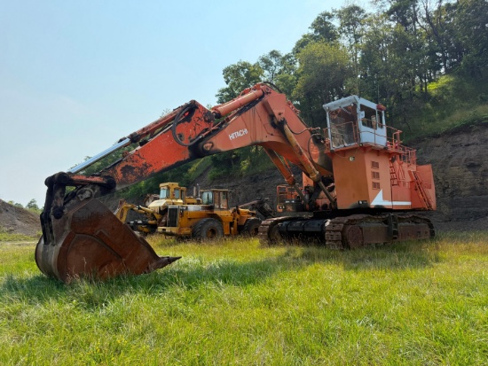 HITACHI EX1800-3 MASS EXCAVATOR SN:187P000553 powered by Twin Cummins QSK19C diesel engine, equipped