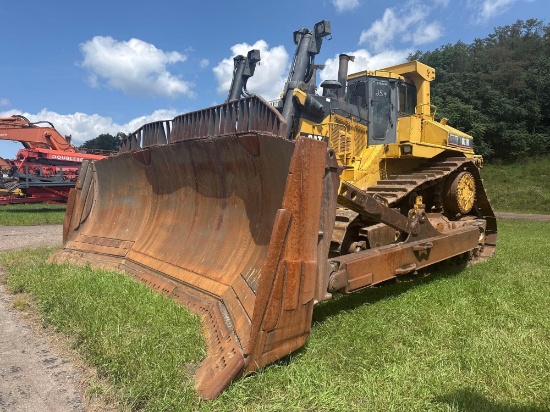CAT D11R CRAWLER TRACTOR SN:9TR0226 powered by Cat 3508B diesel engine, equipped with EROPS, air,