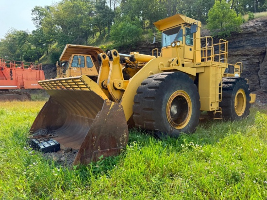 CAT 992C RUBBER TIRED LOADER SN:42X01125 powered by Cat 3412 diesel engine, equipped with EROPS,