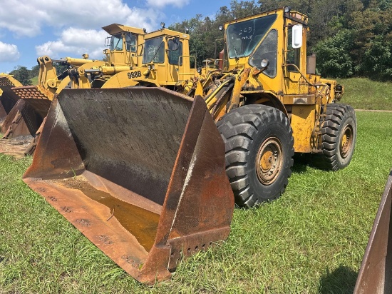 CAT 980B RUBBER TIRED LOADER SN:89P4526 powered by Cat 3406 diesel engine, equipped with EROPS, air,