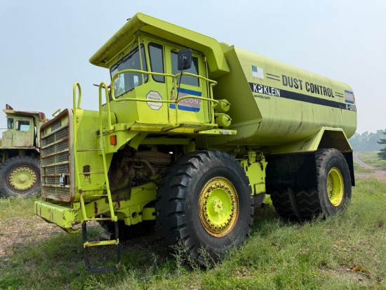 VME GROUP EUCLID R50 WATER TRUCK powered by Cummins VTA-28C diesel engine, 680hp, equipped with Cab,
