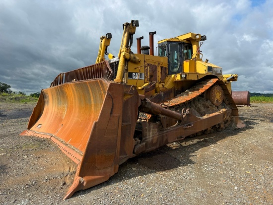 CAT D11R CRAWLER TRACTOR powered by Cat 3508 diesel engine, equipped with EROPS, air, heat, 11U