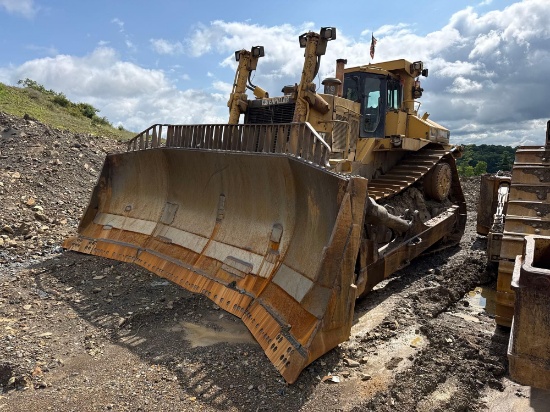 CAT D11R CRAWLER TRACTOR SN:9TR00382 powered by Cat 3508 diesel engine, equipped with EROPS, air,