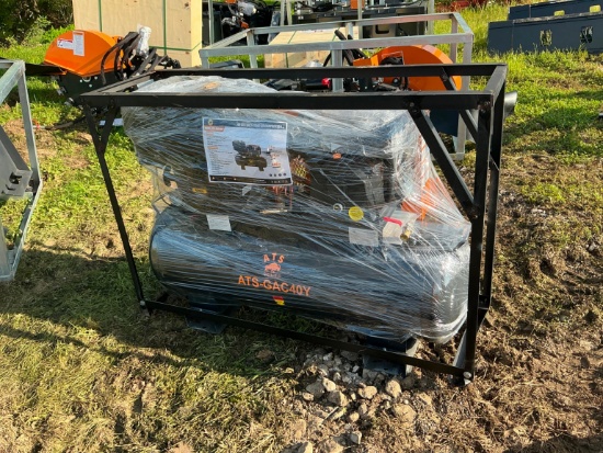 NEW LANDHONOR LDH-GAC40Y 40 GALLON AIR COMPRESSOR NEW SUPPORT EQUIPMENT truck mount.