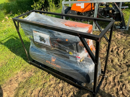 NEW LANDHONOR LDH-GAC40Y 40 GALLON AIR COMPRESSOR NEW SUPPORT EQUIPMENT truck mount.