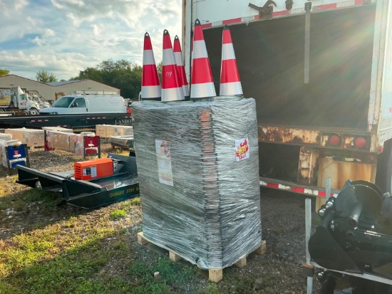 NEW SDLANCH (250) TRAFFIC CONES NEW SUPPORT EQUIPMENT