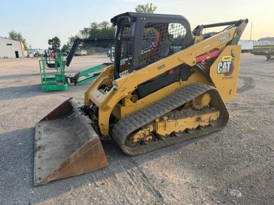 2021 CAT 299D3 RUBBER TRACKED SKID STEER SN:DY903864 powered by Cat diesel engine, equipped with