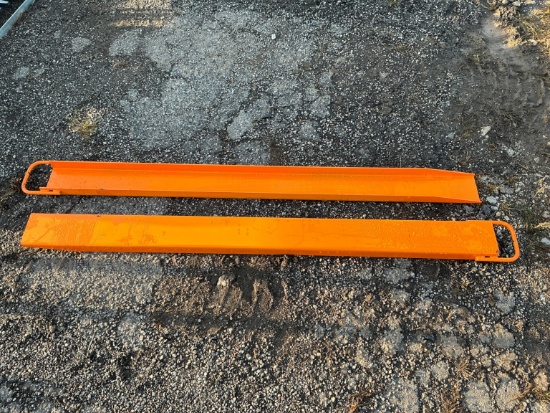 New Wolverine Ex-66-78l 6ft. Pallet Fork Extensions Skid Steer Attachment