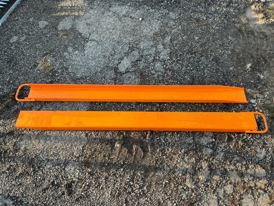 New Wolverine Ex-66-78l 6ft. Pallet Fork Extensions Skid Steer Attachment