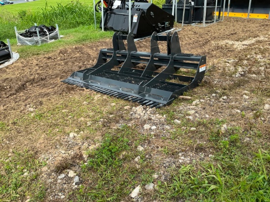 NEW WOLVERINE LL-12-78W 78IN. LAND LEVELER SKID STEER ATTACHMENT
