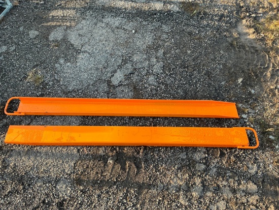 NEW WOLVERINE EX-66-78L 6FT. PALLET FORK EXTENSIONS SKID STEER ATTACHMENT