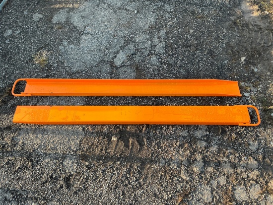 New Wolverine Ex-66-78l 6ft. Pallet Fork Extensions Skid Steer Attachment