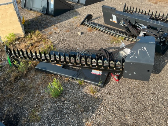 NEW WOLVERINE SBM-12-72W SICKLE BAR MOWER SKID STEER ATTACHMENT