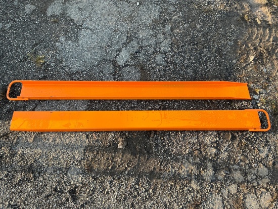 New Wolverine Ex-66-78l 8ft. Pallet Fork Extensions Skid Steer Attachment