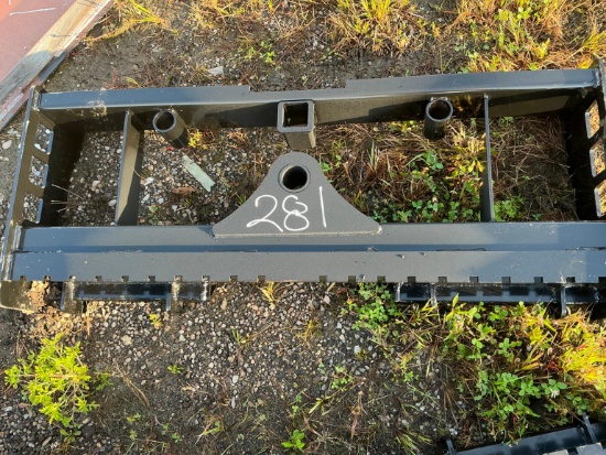 NEW WOLVERINE PFF1-13-45W PALLET FORK FRAME SKID STEER ATTACHMENT