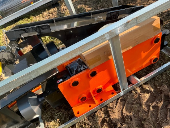 NEW WOLVERINE PD-12-08D POST DRIVER SKID STEER ATTACHMENT
