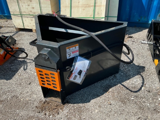 New Wolverine Cct-11-148v Concrete Chuter Skid Steer Attachment
