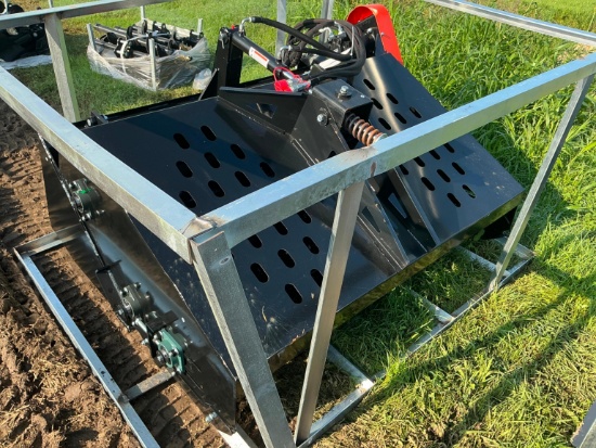 New Clm72 Landscape Rake Skid Steer Attachment