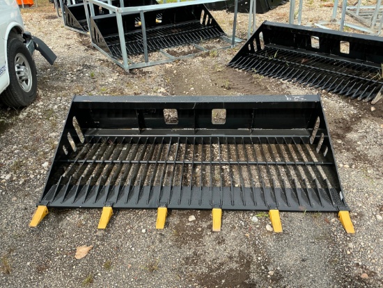 NEW RSB78 SLIDING LOADER ROCK SCREENING SHOVEL SKID STEER ATTACHMENT