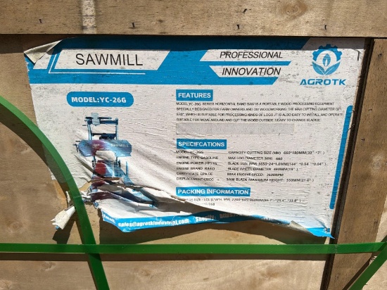 New Agt Yc-26g Sawmill Wood Processing Equipment