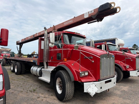 2013 KENWORTH T880 CONVEYOR TRUCK VN:357080 powered by Paccar MX13 diesel engine, equipped with