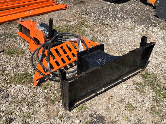 NEW WOLVERINE PD-12-08D POST DRIVER SKID STEER ATTACHMENT
