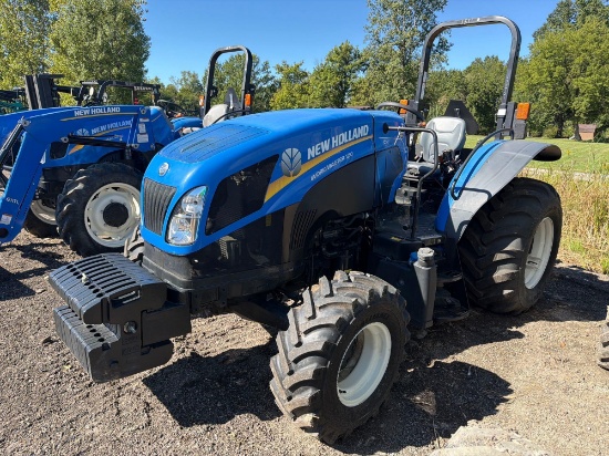 NEW UNUSED NEW HOLLAND WORKMASTER 120 TRACTOR LOADER SN:NH1640921 4x4, powered by diesel engine,