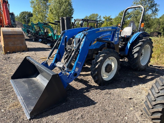 2016 NEW HOLLAND WORKMASTER 60 TRACTOR LOADER SN:NH5338461 4x4, powered by diesel engine, 60hp,