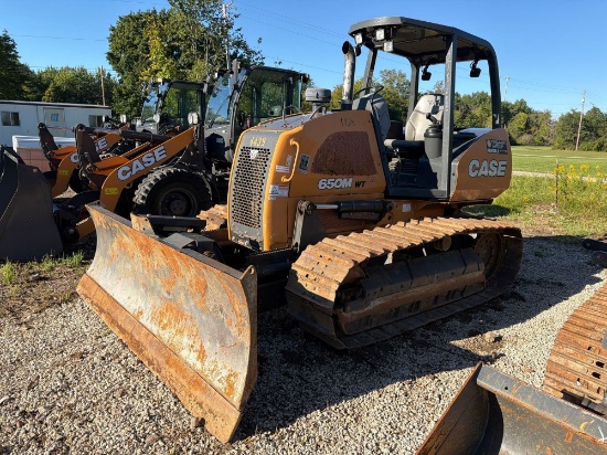 2019 CASE 650M WT CRAWLER TRACTOR SN:JJGN650MCJC100626 powered by diesel engine, equipped with