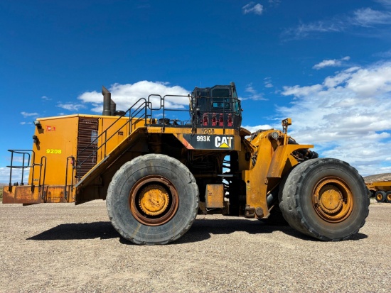 CAT 993K RUBBER TIRED LOADER SN:Z9K00366 powered by Cat diesel engine, equipped with EROPS, air,