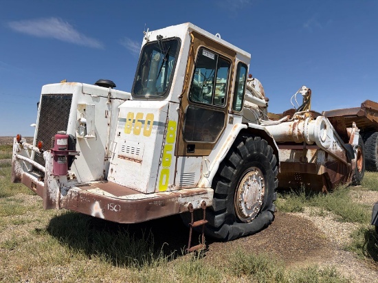 CAT 631E MOTOR SCRAPER SN:1AB00914, powered by Cat 3408 diesel engine, equipped with Cab, heat,