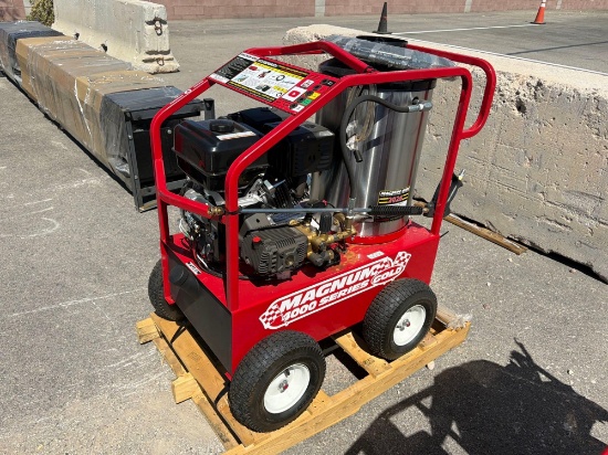 NEW EASY KLEEN MAGNUM GOLD PRESSURE WASHER powered by gas engine, equipped with 4000PSI, 12Volt,