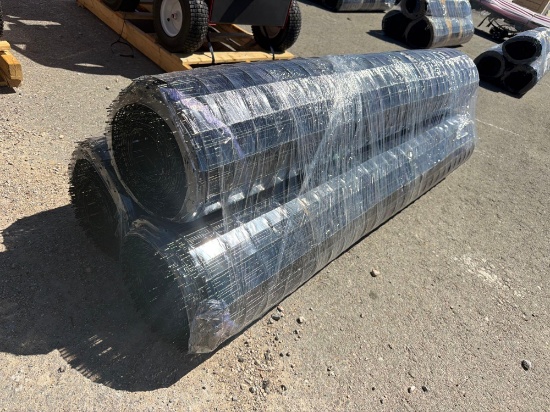 ABOSS WIRE MESH FENCE NEW SUPPORT EQUIPMENT 3 rolls.