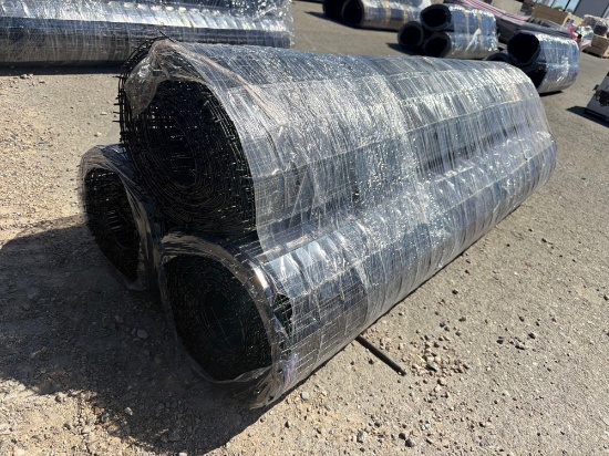 ABOSS WIRE MESH FENCE NEW SUPPORT EQUIPMENT 3 rolls.