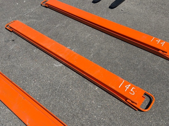 New Wolverine Ex-66-78l 8ft. Pallet Fork Extensions Skid Steer Attachment