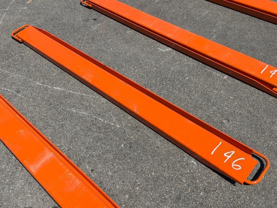 New Wolverine Ex-66-78l 8ft. Pallet Fork Extensions Skid Steer Attachment